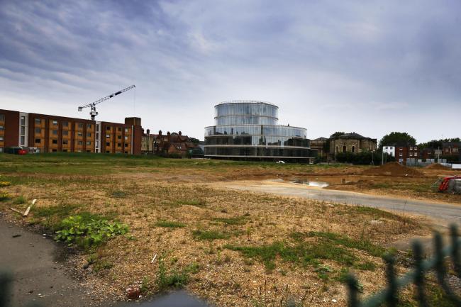 The site in the Radcliffe Observatory where the new Centre is set to be constructed. Photo: Ed Nix.