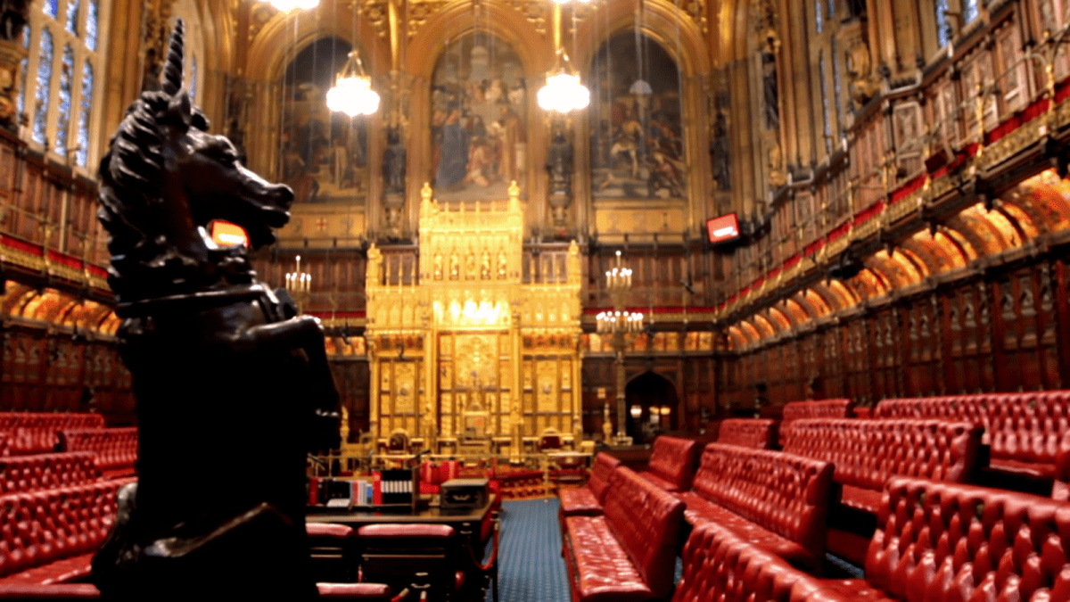Image of inside parliament.
