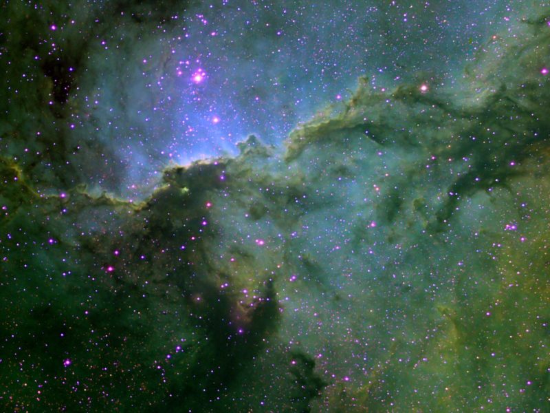 Photo of a nebula
