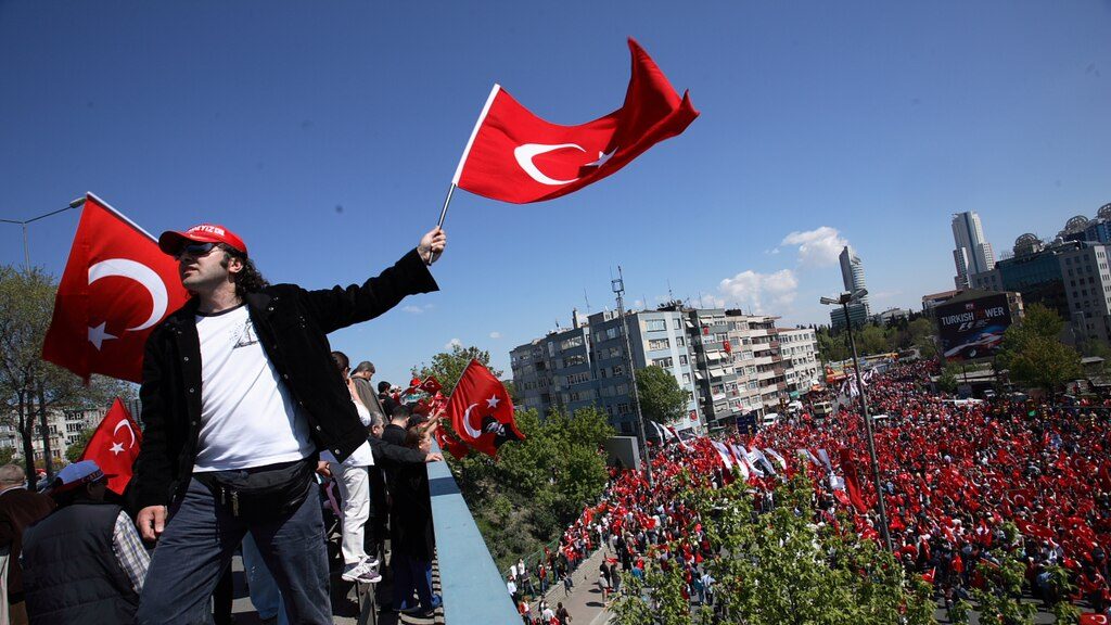 Anti-Erdogan protests in Istanbul