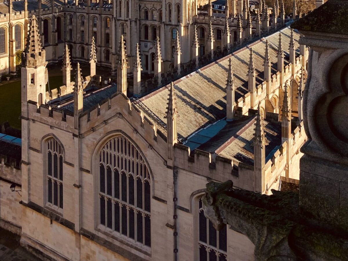 Picture of All Souls College, Oxford.