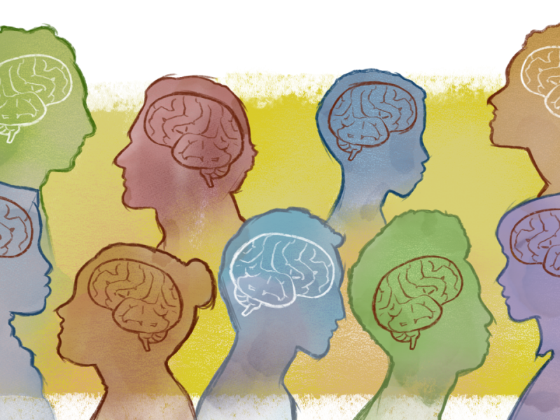 The regular image used for the 'Not Just a Stereotype' column, featuring a range of people to represent neurodiversity.