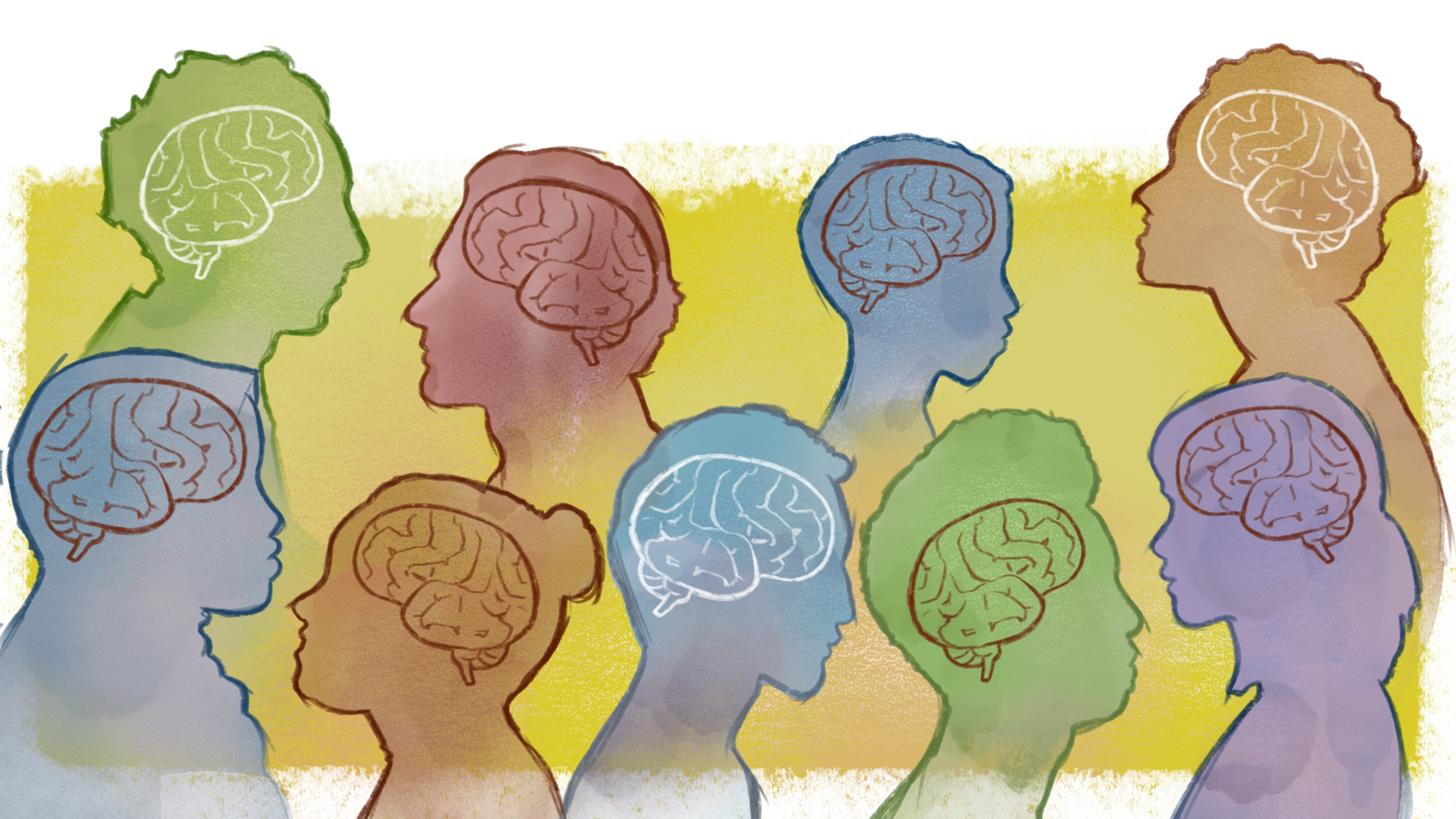 The regular image used for the 'Not Just a Stereotype' column, featuring a range of people to represent neurodiversity.