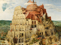 The Tower of Babel by Pieter Bruegel the Elder (1563), public domain