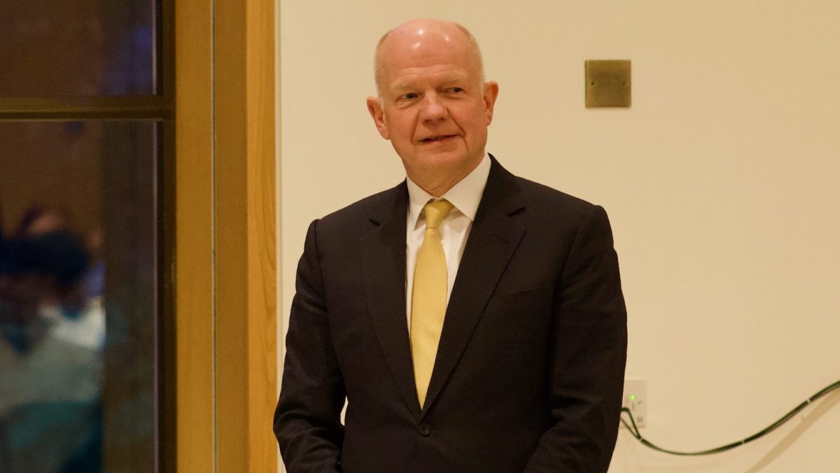 Lord Hague at Oxford Politics Society on 29/01/26
