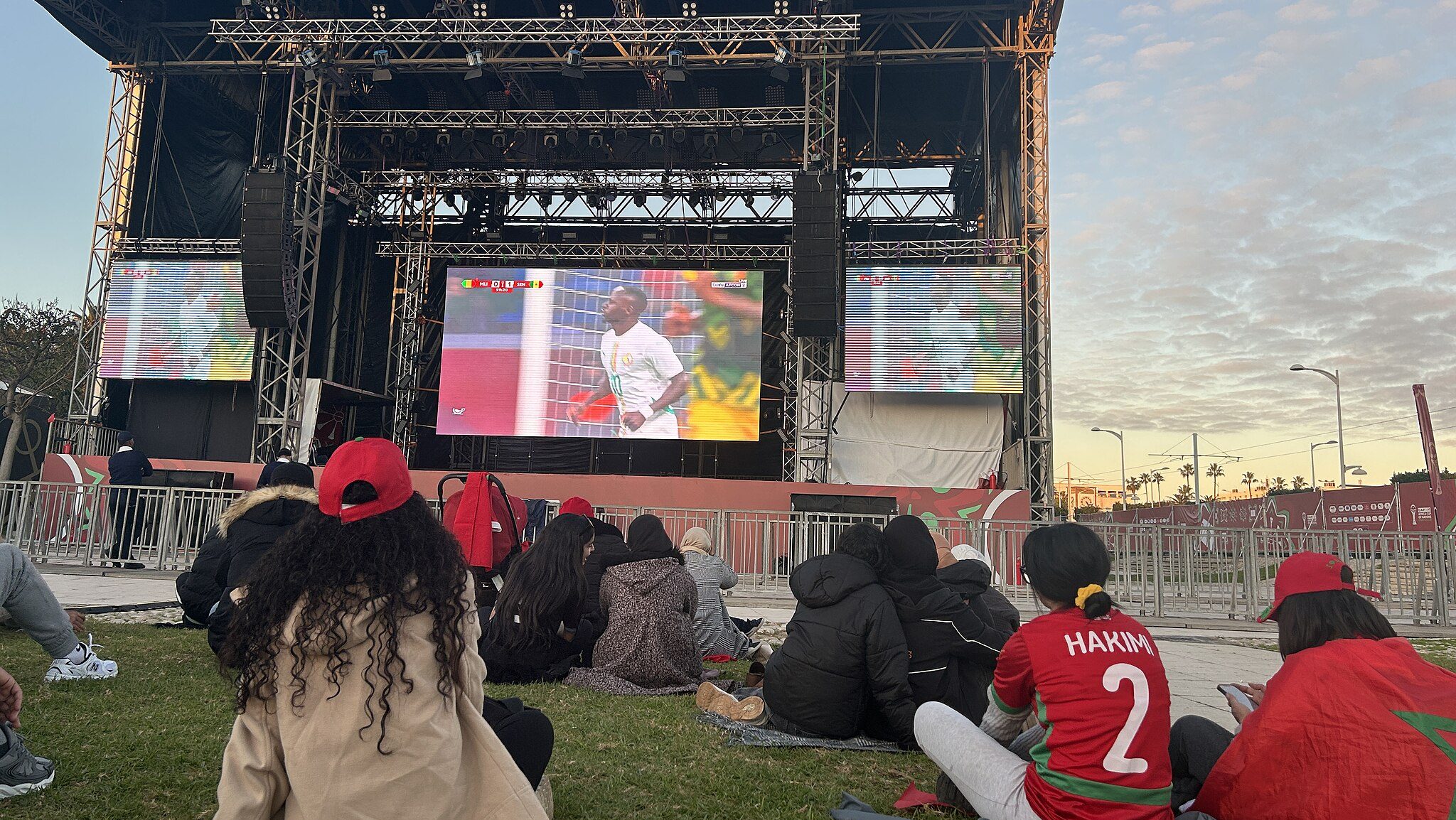 People Watching Senegal Vs Mali - AFCON 2025