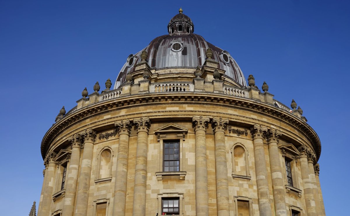 The Radcliffe Camera, a setting in My Oxford Year.