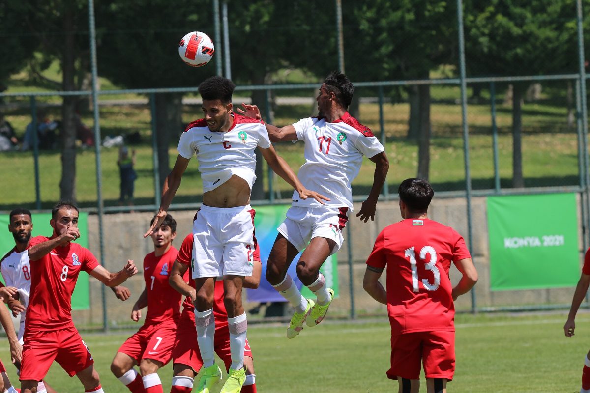 Islamic Solidarity Games 2021 Konya Football Azerbaijan - Morocco.