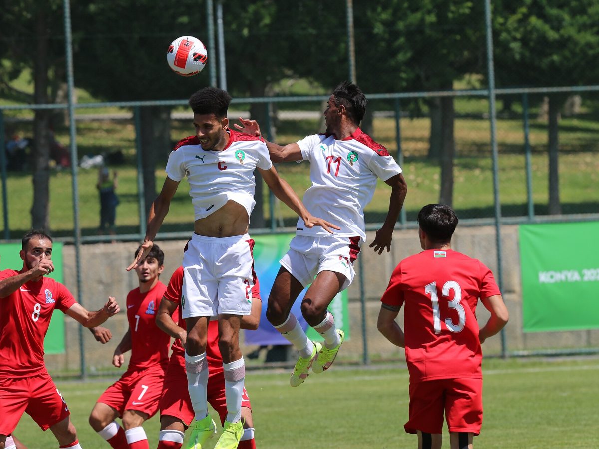 Islamic Solidarity Games 2021 Konya Football Azerbaijan - Morocco.