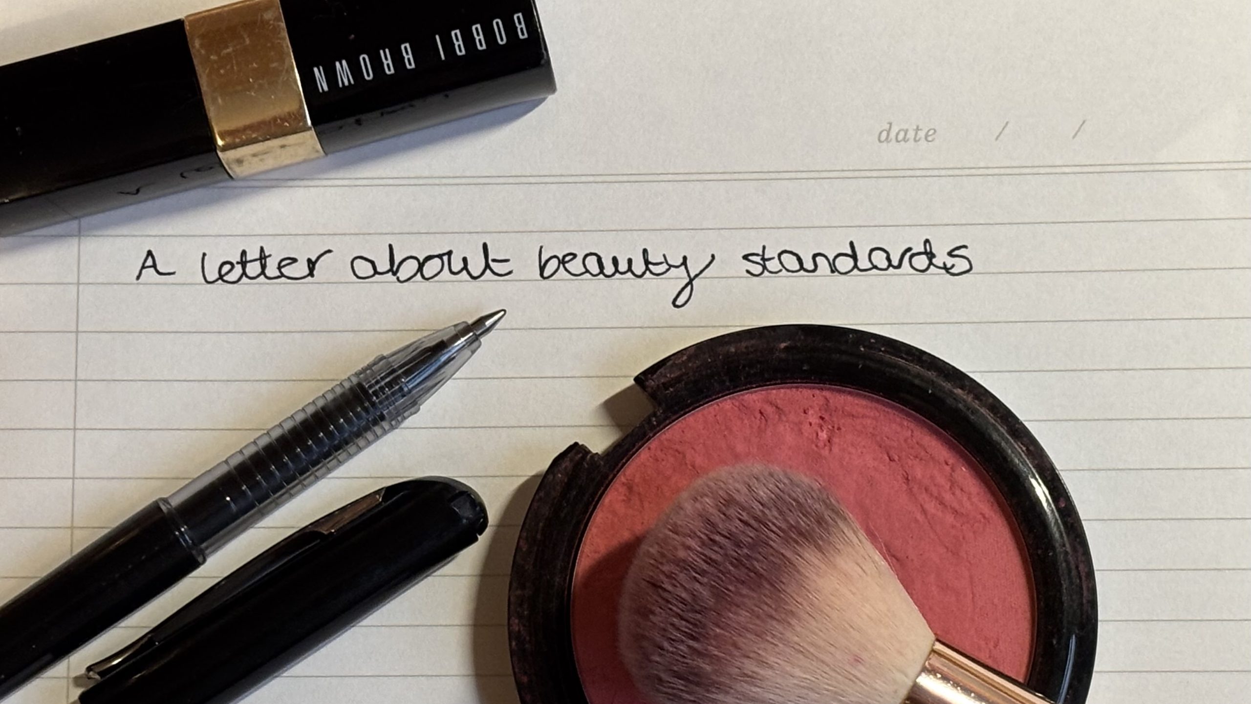 A Letter About Beauty Standards
