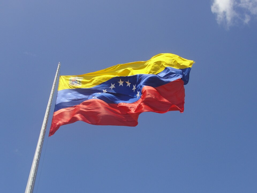The Venezuelan flag.
