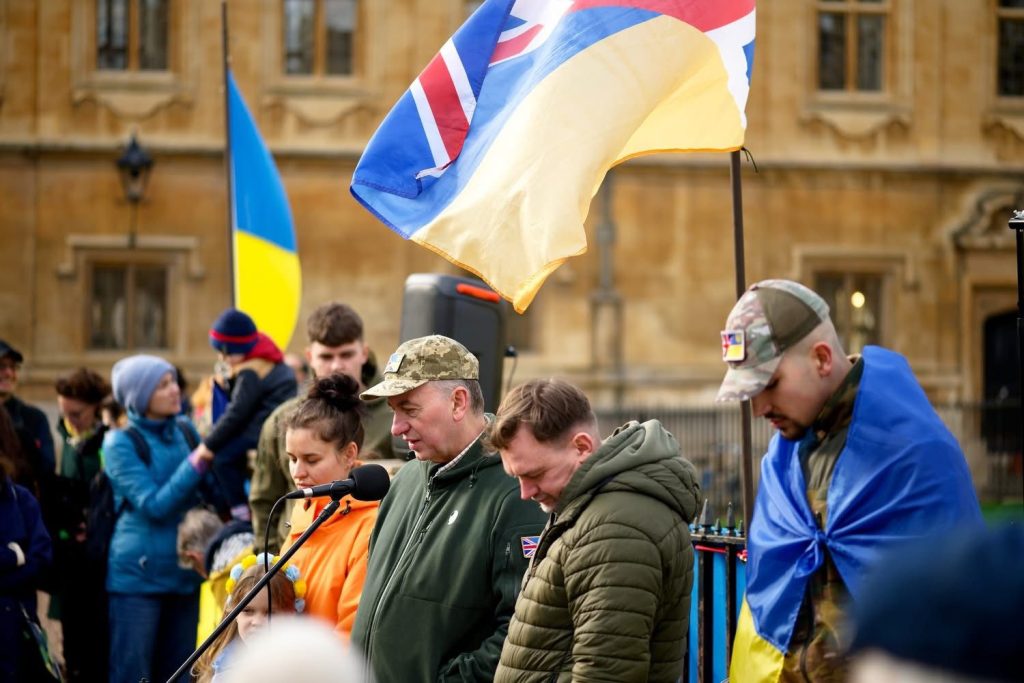 Justin Robinson with Veterans