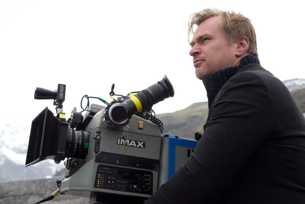 Christopher Nolan filming Dunkirk