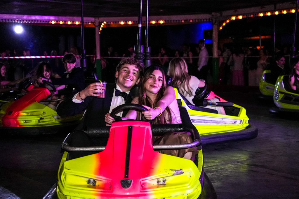 Dodgems pictured above. 
Image by Christie S, used with permission