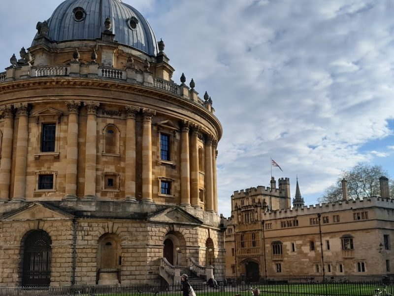 Photograph of the Radcliffe Camera and Brasenose College