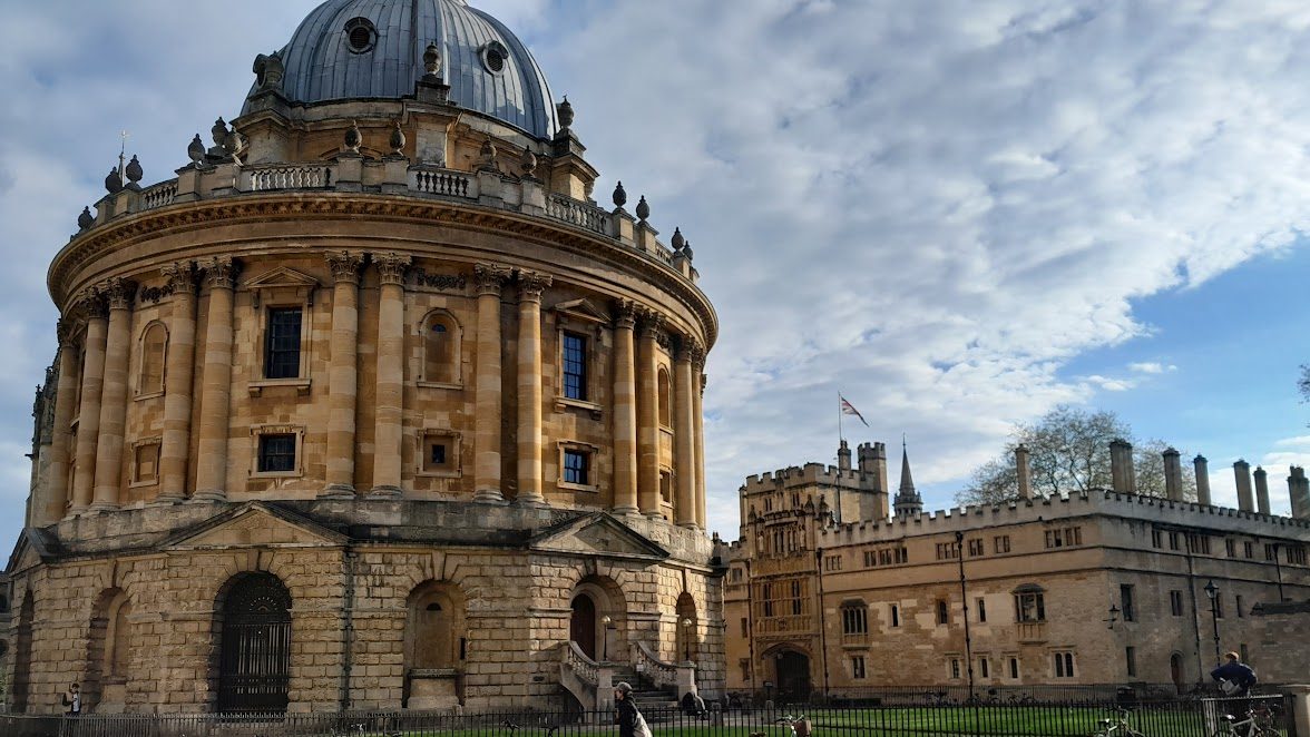 Photograph of the Radcliffe Camera and Brasenose College