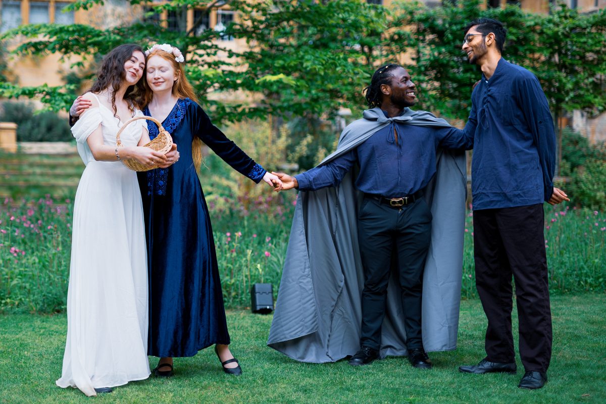 Characters from the Two Noble Kinsmen garden play
