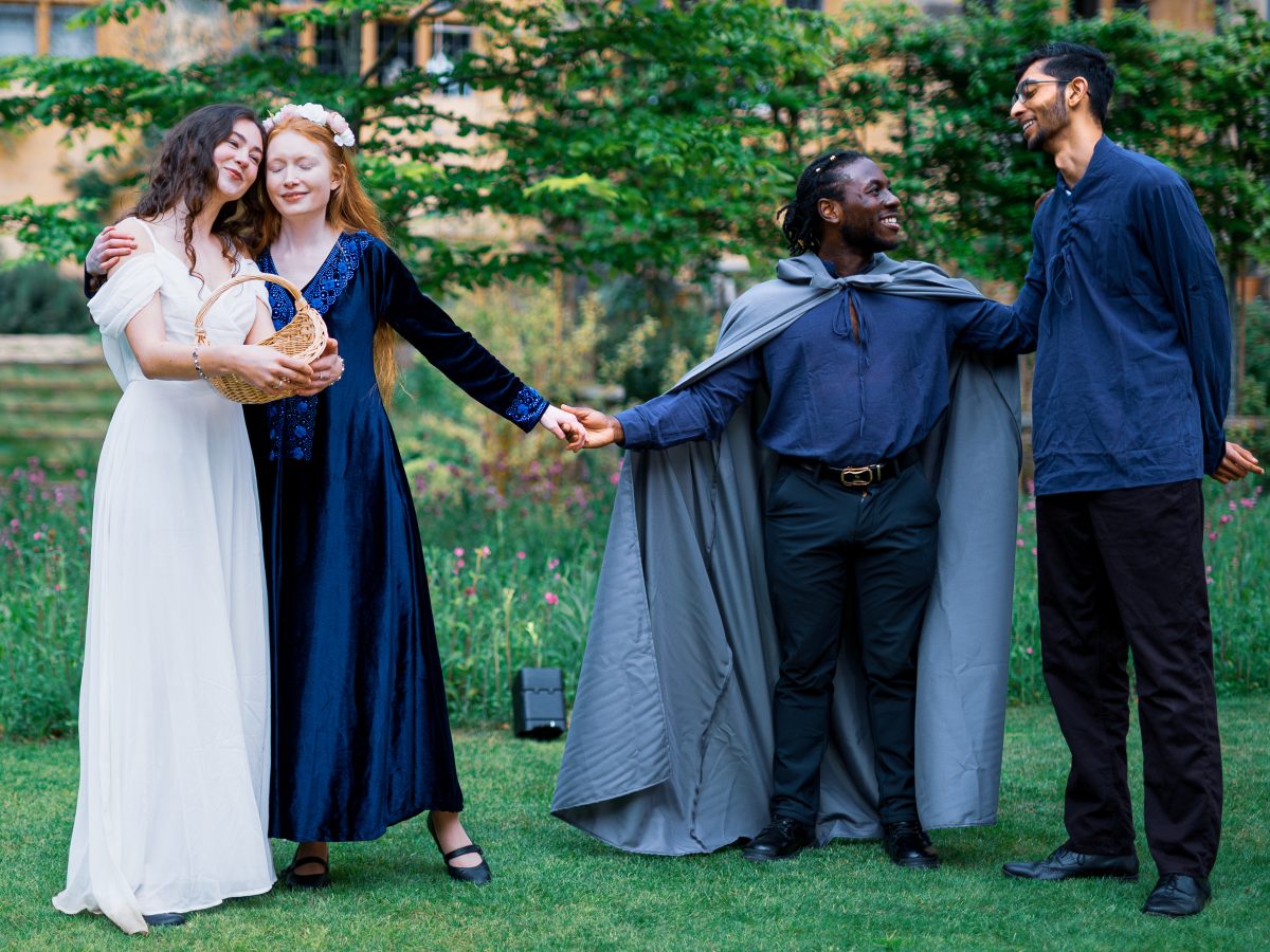 Characters from the Two Noble Kinsmen garden play