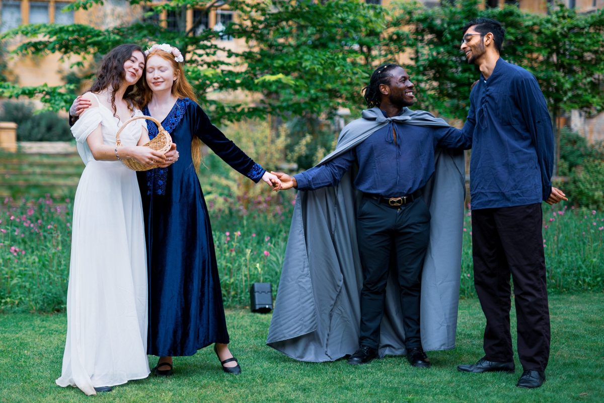 Characters from the Two Noble Kinsmen garden play