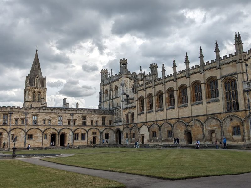 Christ Church College Tom Quad