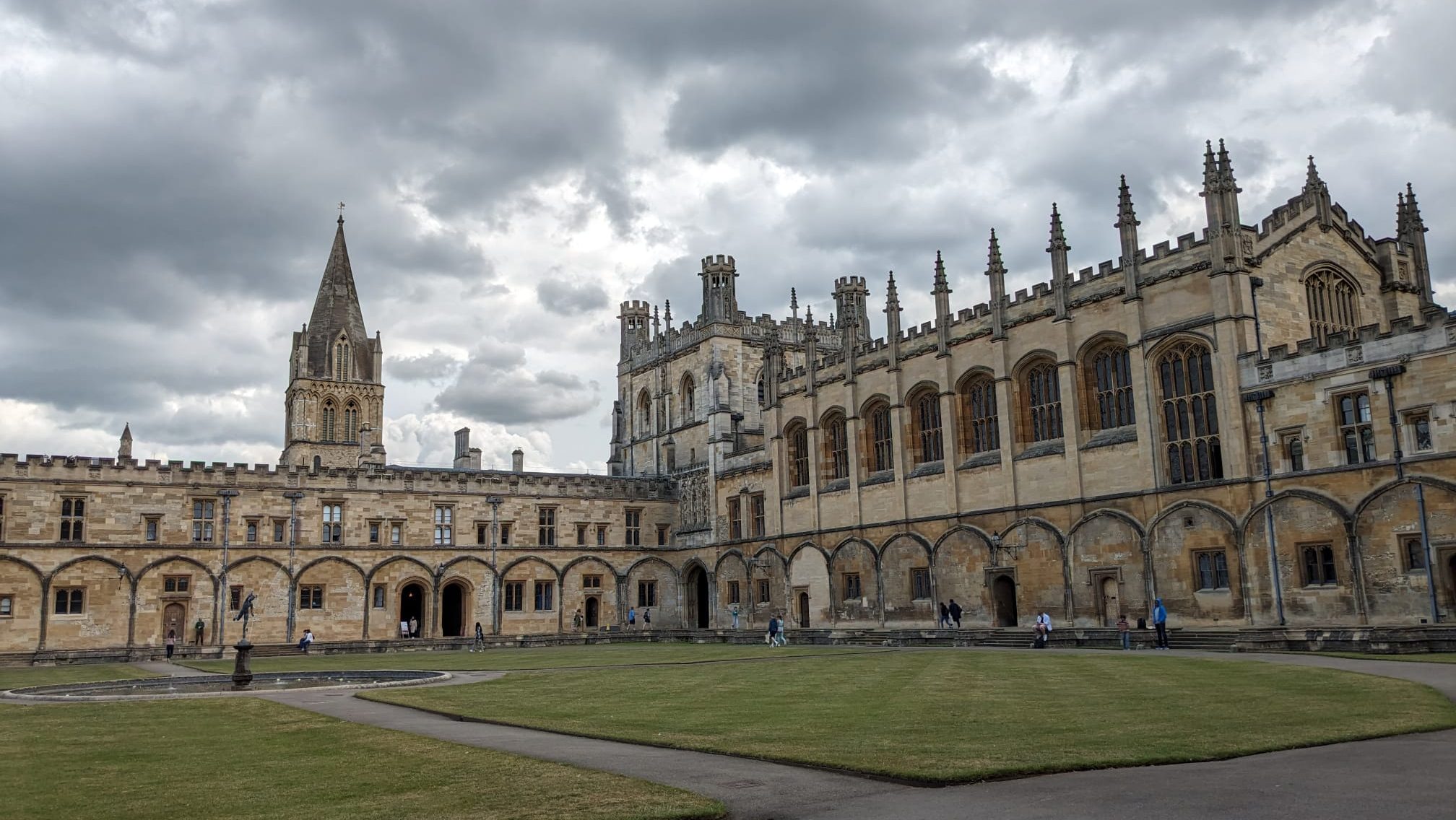 Christ Church College Tom Quad