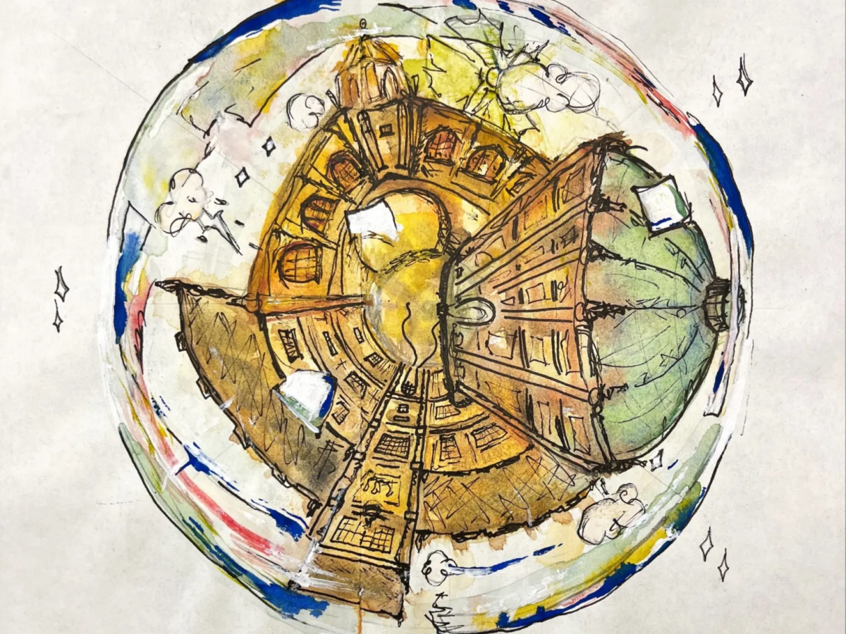 Illustration of the globe