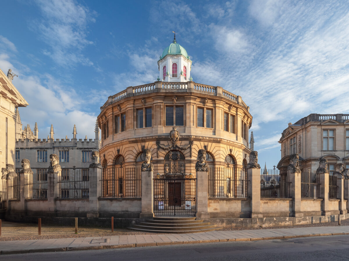 sheldonian theatre in oxford