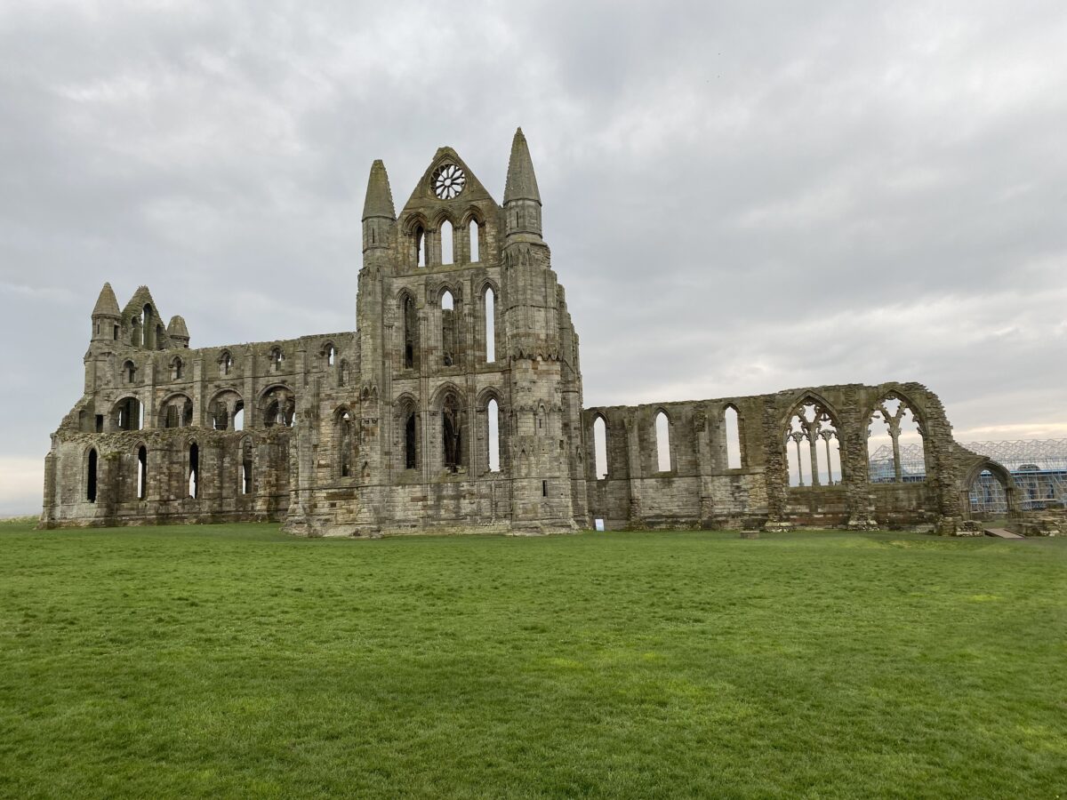The ruins of an abbey