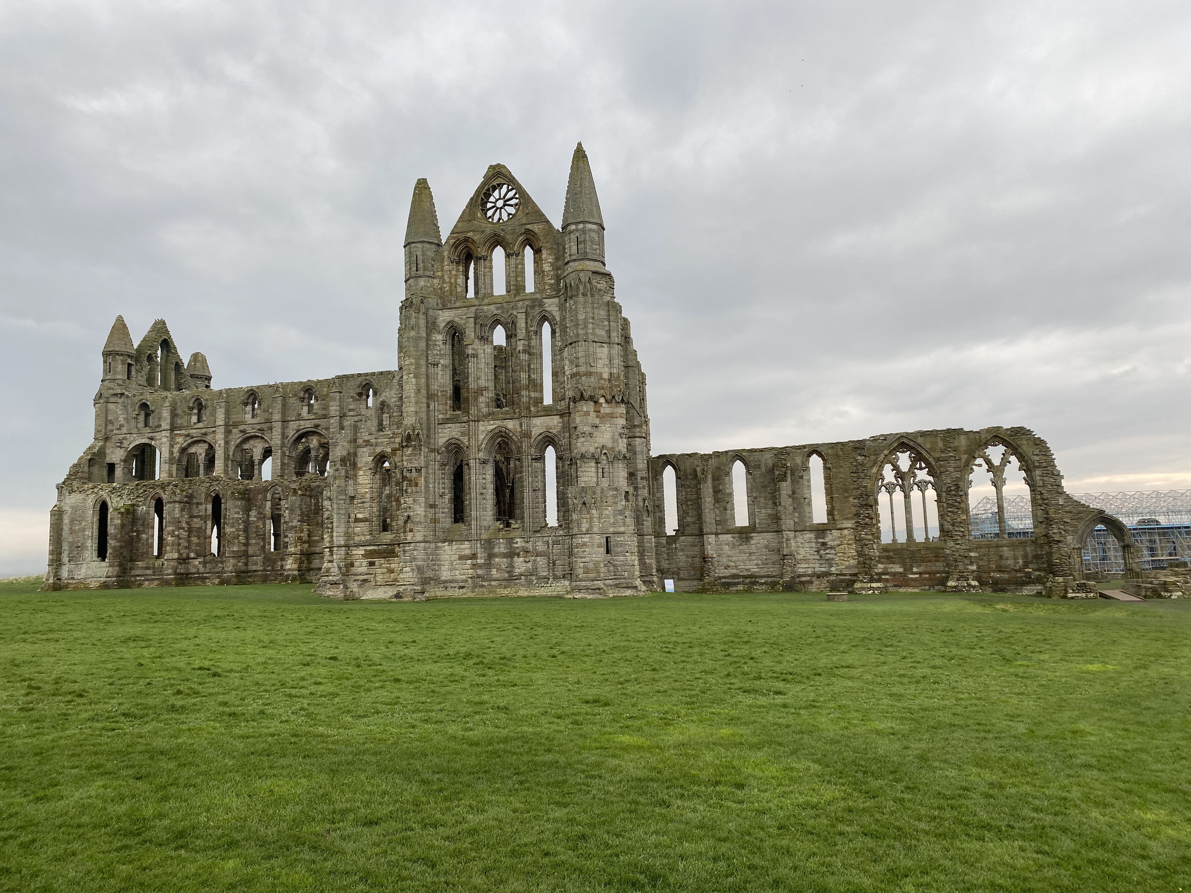 The ruins of an abbey