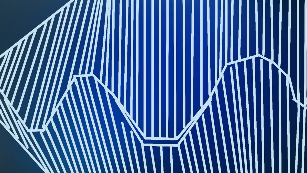 A geometric sketch of a shut clam