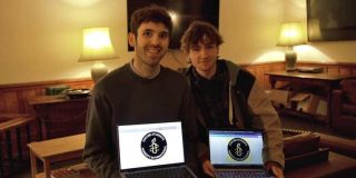 The co-founders of the Oxford Students Amnesty International Society.