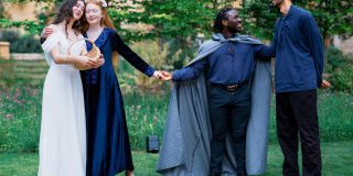 Characters from the Two Noble Kinsmen garden play